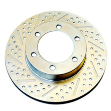 Cross drilled Brake Disc